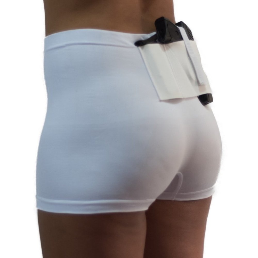 Concealed Carry White Short Kidney Holster
